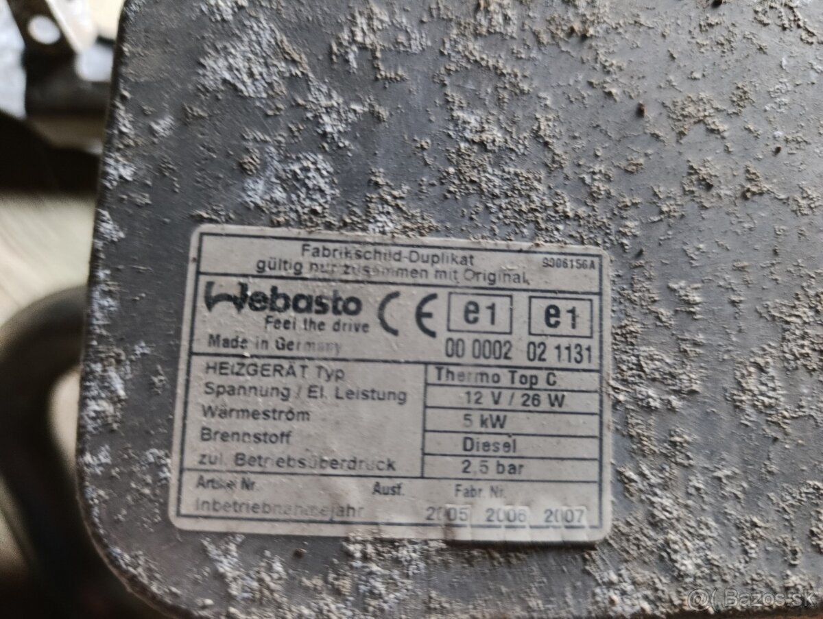 WEBASTO THERMO TOP C - 5