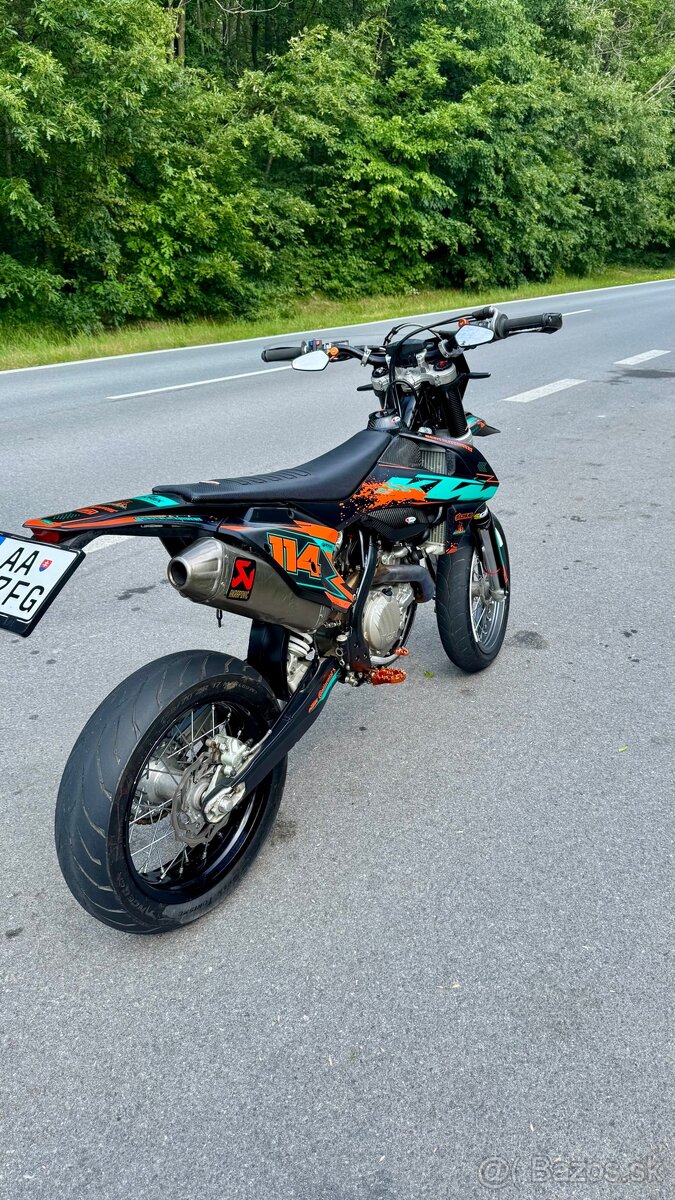 Ktm exc-f 450 tp+spz supermoto