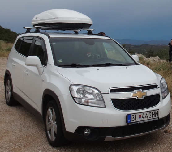 STREŠNÝ NOSIČ Thule na Chevrolet Orlando - 5