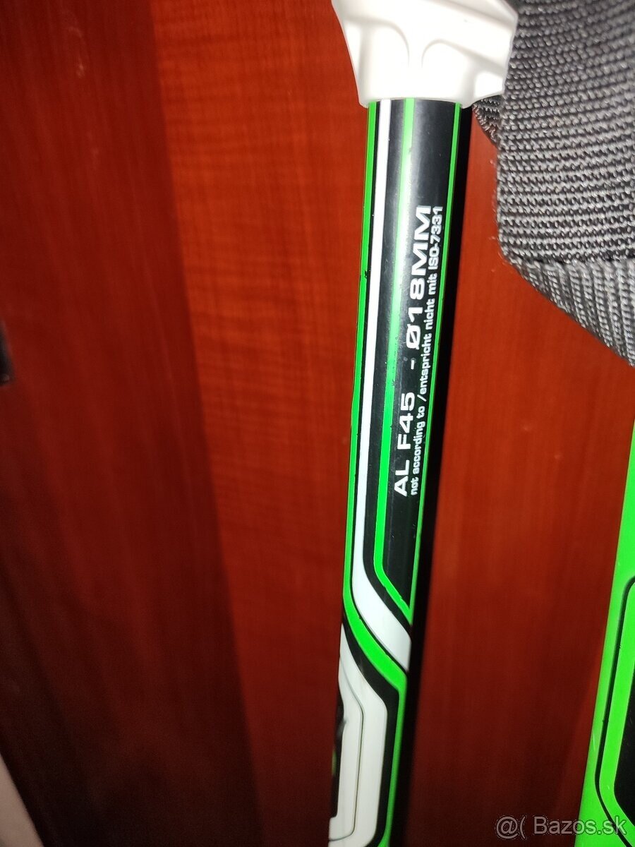 Lyže Salomon+paličky+prilba - 5