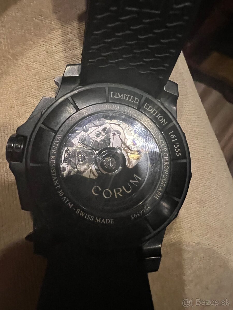 Predám pánske hodinky Corum - 5