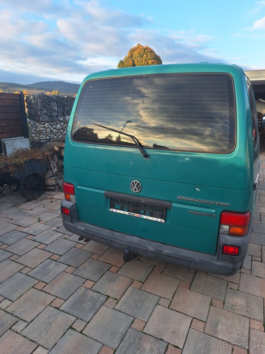 Volkswagen t4 2,4d syncro 4x4 7miestne - 5