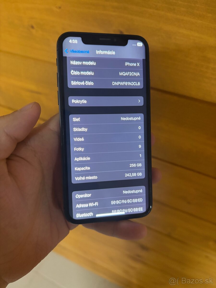 📲 Predám iPhone X 256 GB – čierny - 5