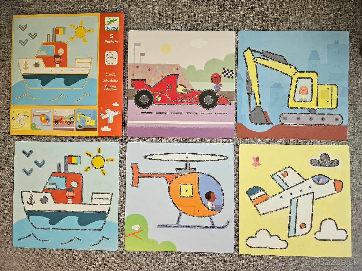 Šablóny na obkresľovanie pre deti - 5