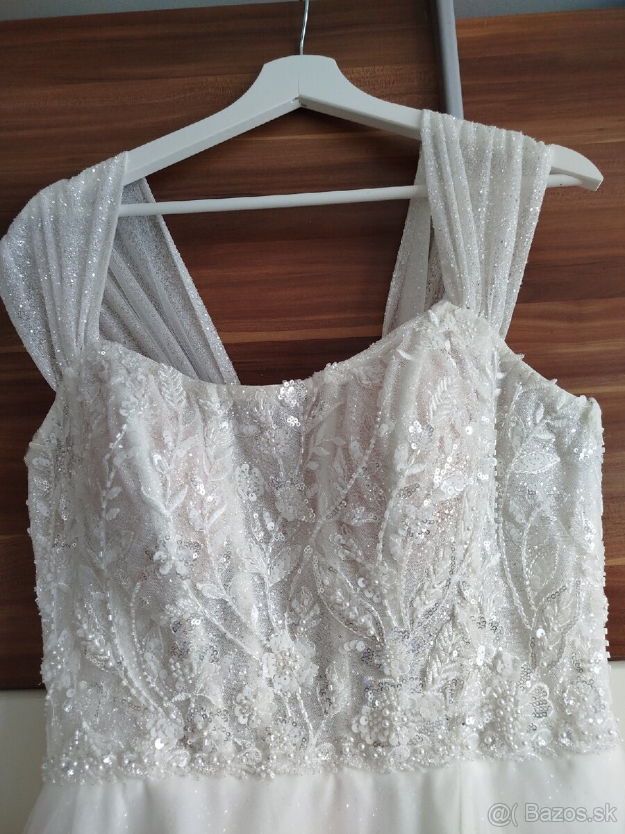 Svadobné šaty vel. 40 - 5