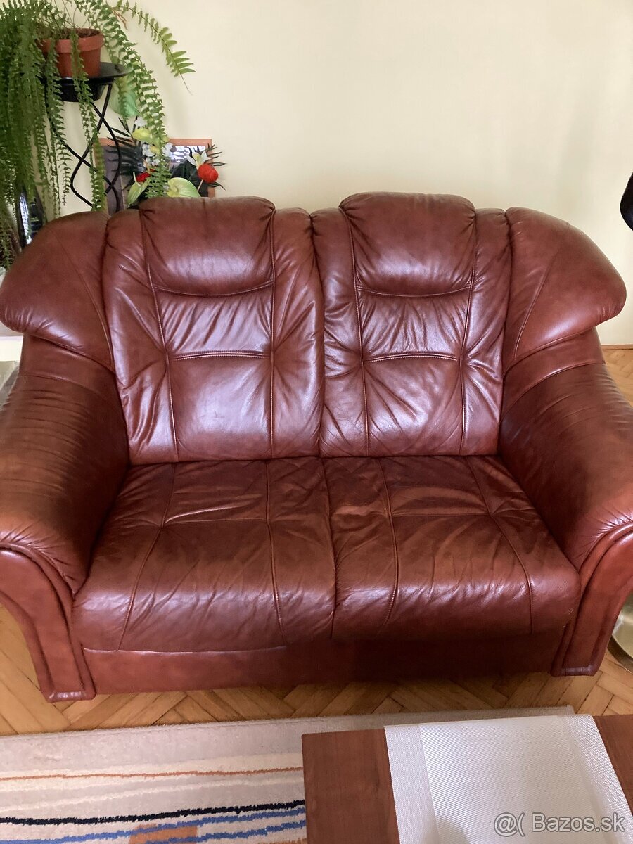 kožená sedačka - 5