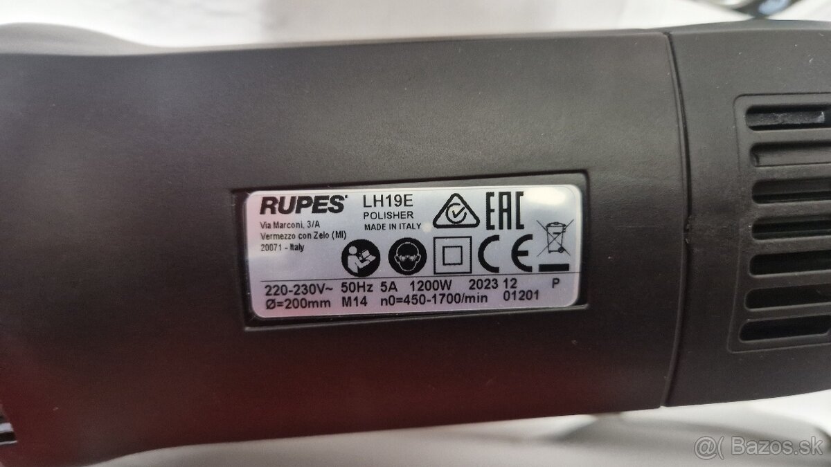Rupes leštička rotačná LH 19E 125mm - 5