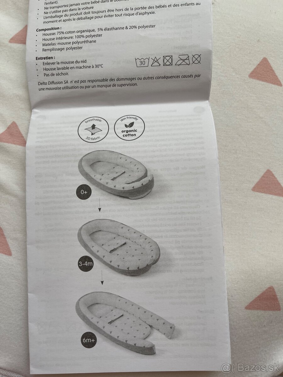Doomoo cocoon hniezdo pre bábätko - 5