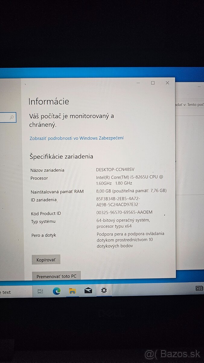 Laptop/notebook dell 2in1 - 5