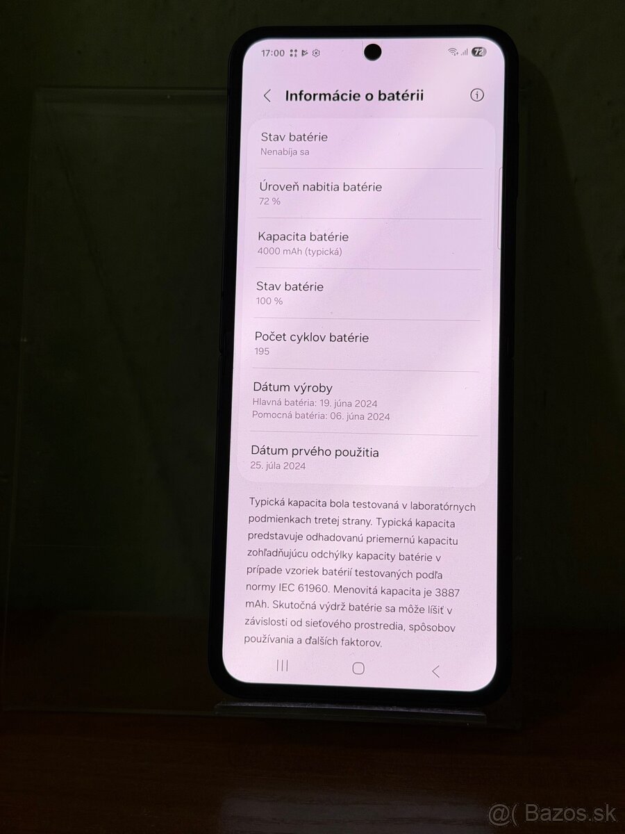PREDANÉ Dobrý deň Ponúkam na predaj Samsung Galaxy Z Flip 6 - 5