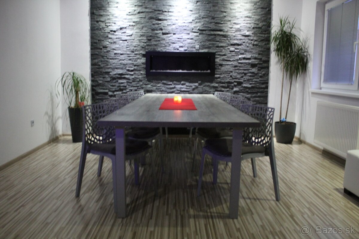 Nový jedálenský stôl pre 8-10 ľudí 300cm x 110cm - 5