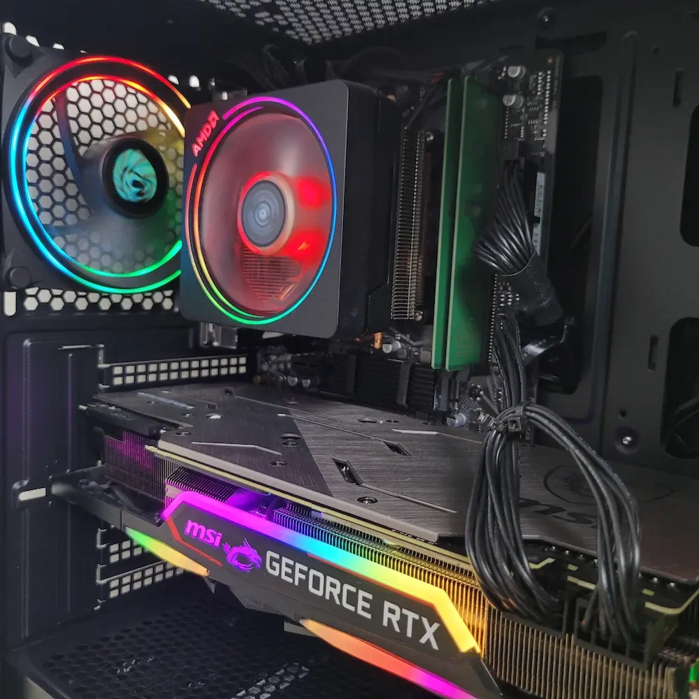 Herné PC A520 3600X RTX2070s 16GB 256GB NVMe 480GB 650W - 5