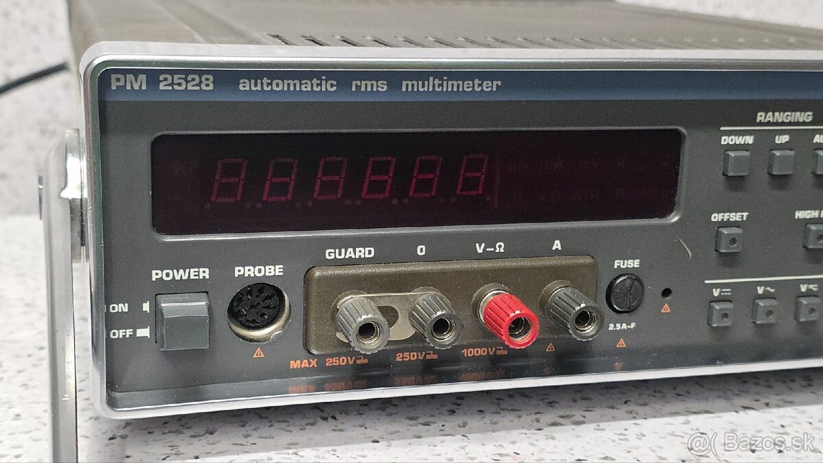 Philips PM2528 》Automatic RMS Multimeter 》Made in Holland - 5