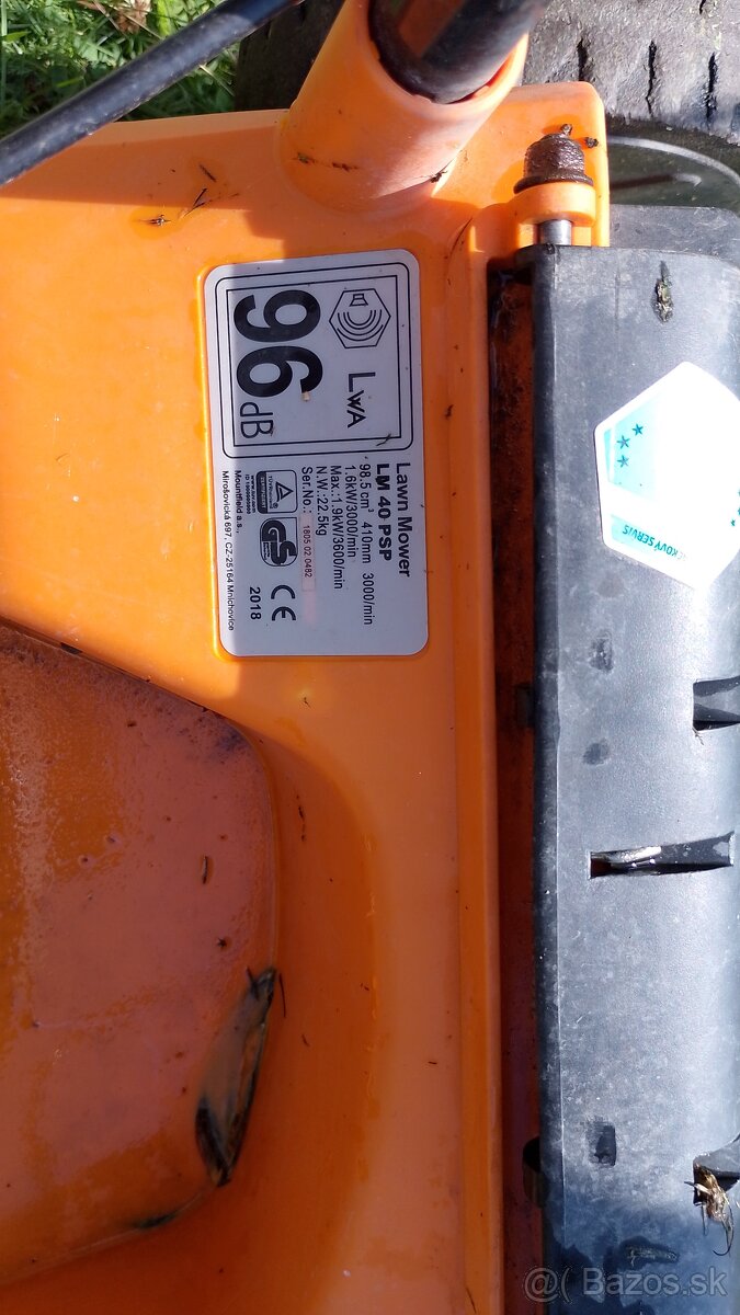 Predám kosačku Patriot LM 40 PSP - 5