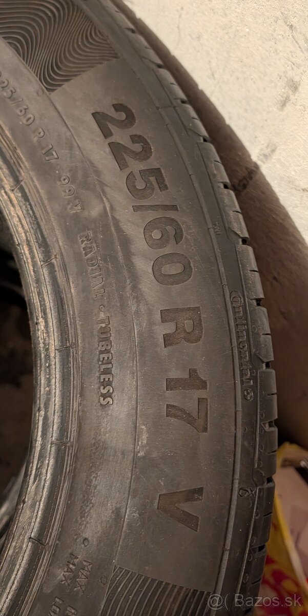 225/60 R17 V -Letne SUV pneu Continental - 5