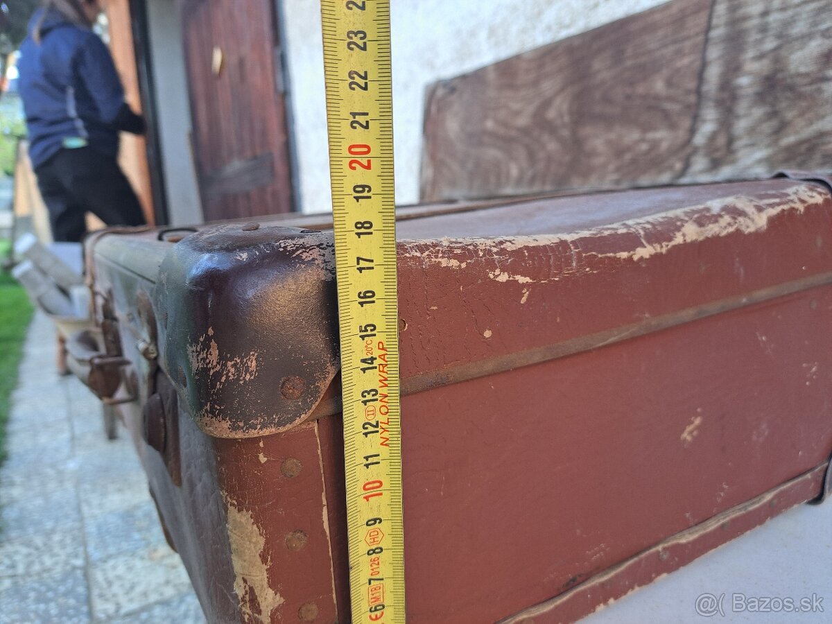 Kožené retro kufre - 5