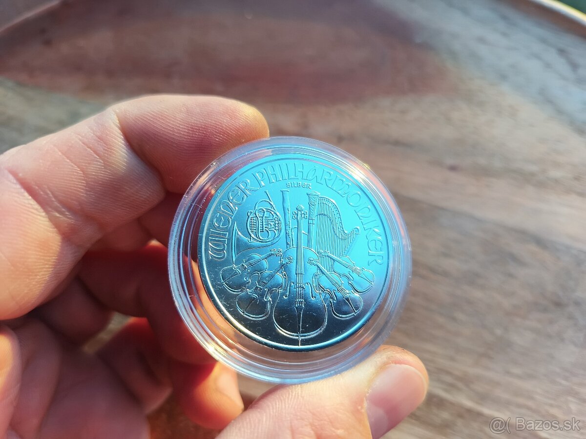 Strieborné 1oz mince - 5