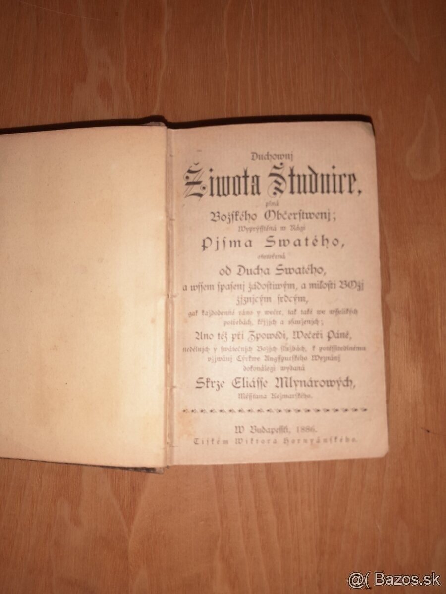 2 starožitné knihy - 19 storočie - 5