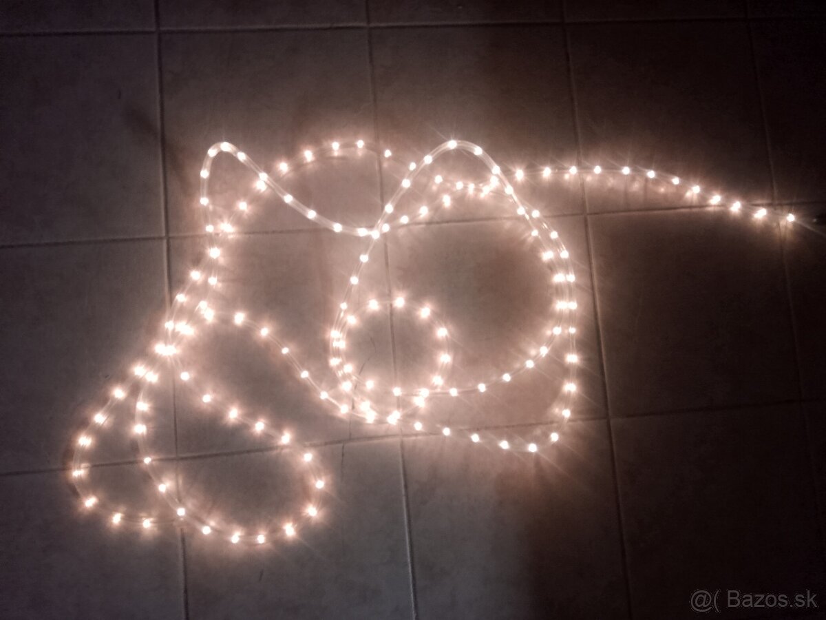 Predam 2 vianocne stromceky + svetelna retaz(dekoracia) - 5