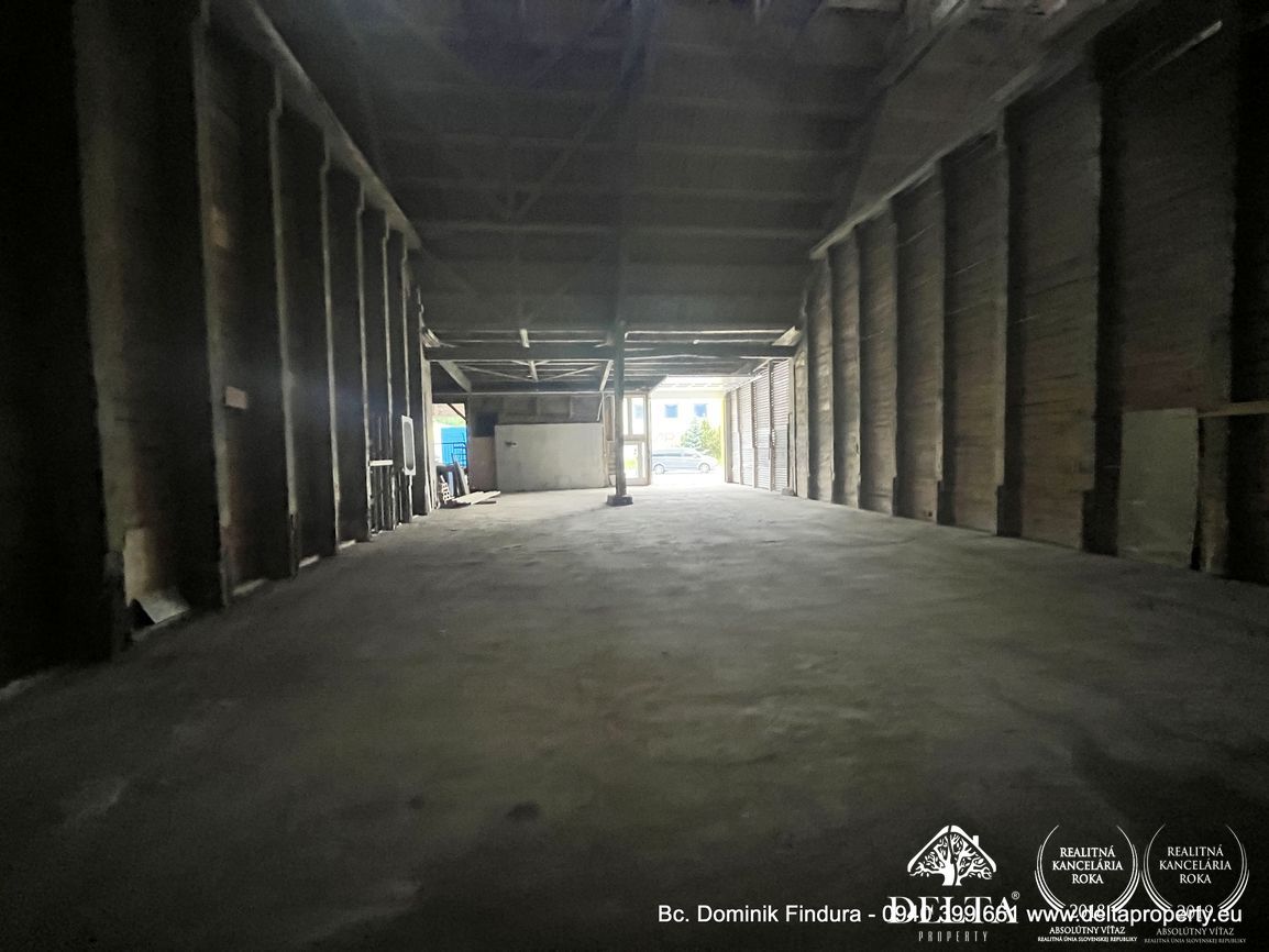DELTA - Prenájom skladovej haly v Poprade – 250 m², parkovan - 5
