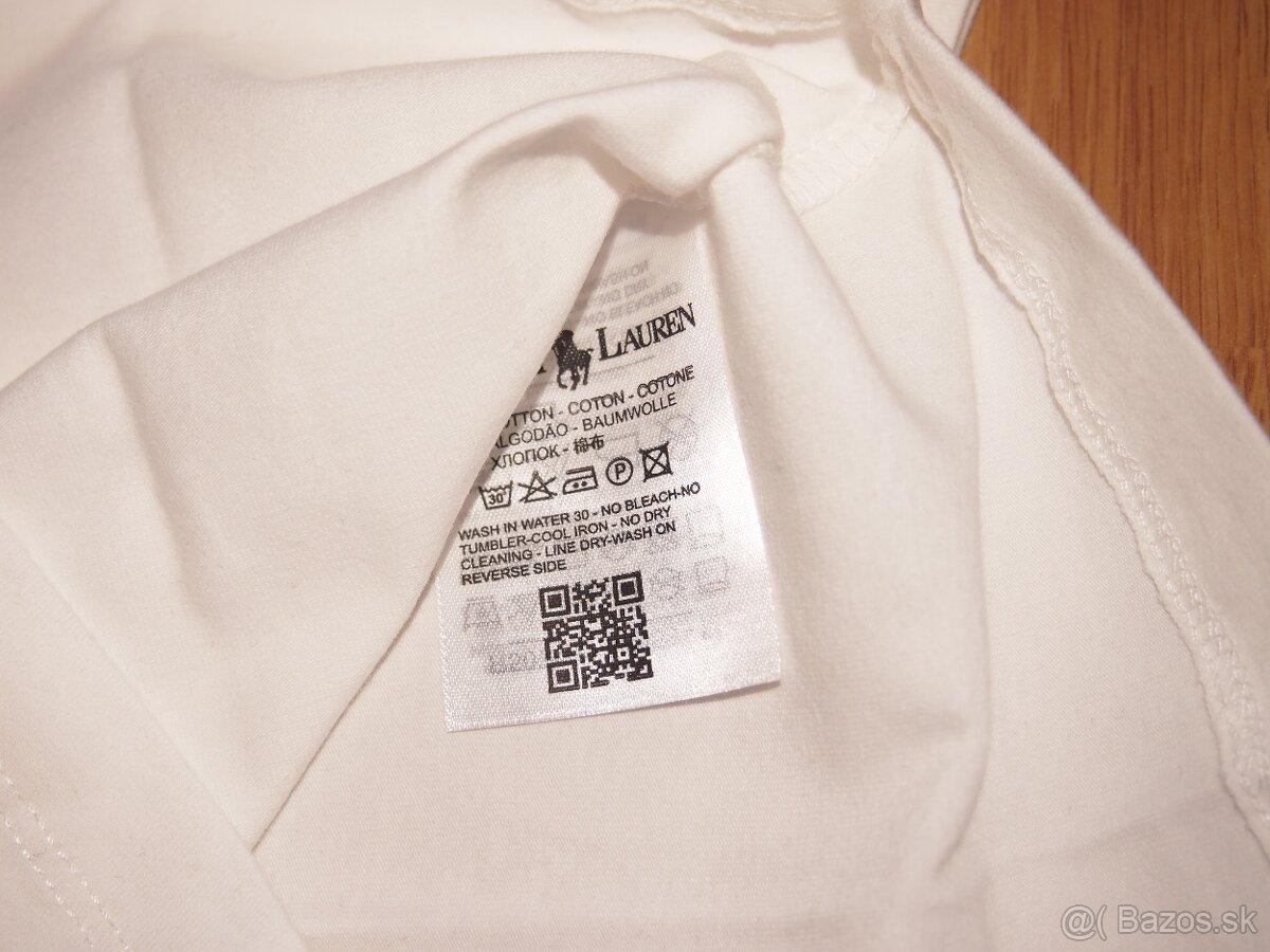Ralph Lauren dámske tričko biele - 5