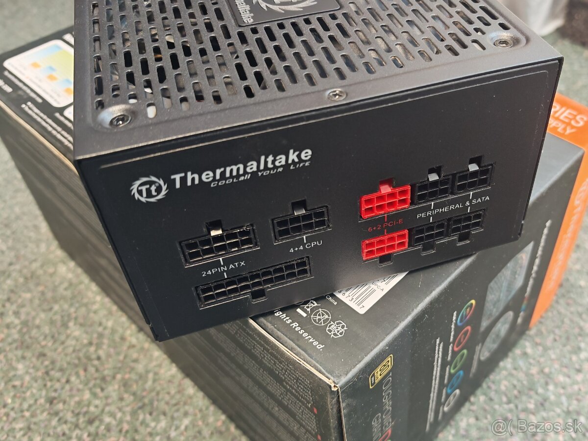 ✅ Zdroj 650W Thermaltake Grand RGB 80 Gold plus - 5