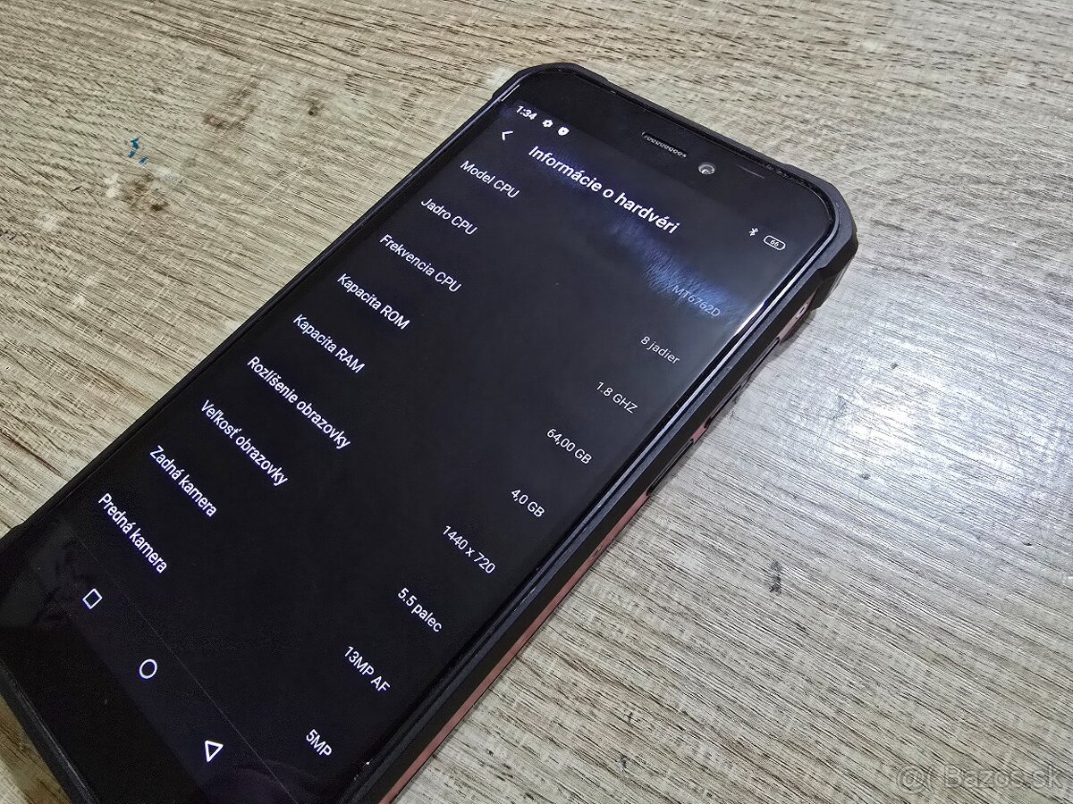 Odolny Oukitel WP5 Pro plnefunkcny s obrovskou 8000mAh bater - 5