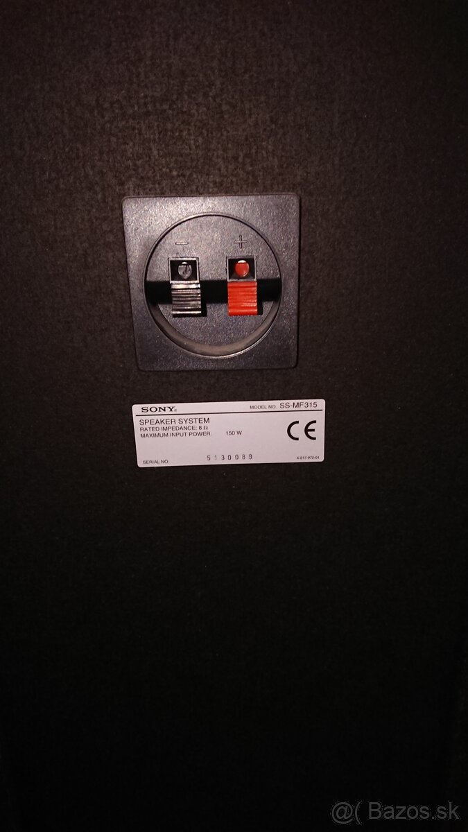 Predam SONY Reproduktory SS-MF315 - 5