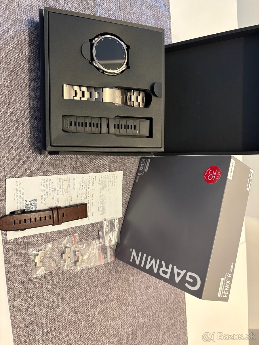 Garmin FENIX 8 SAPPHIRE TITANIUM BAND - 5