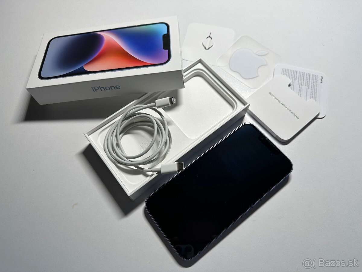 iPhone 14 128GB – modrý – výborný stav - 5
