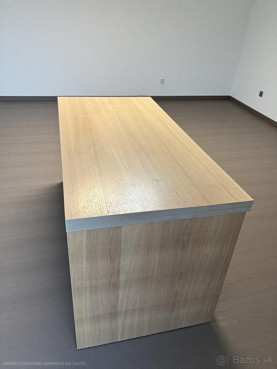 Predám písací stôl 140x65 MALM - 5