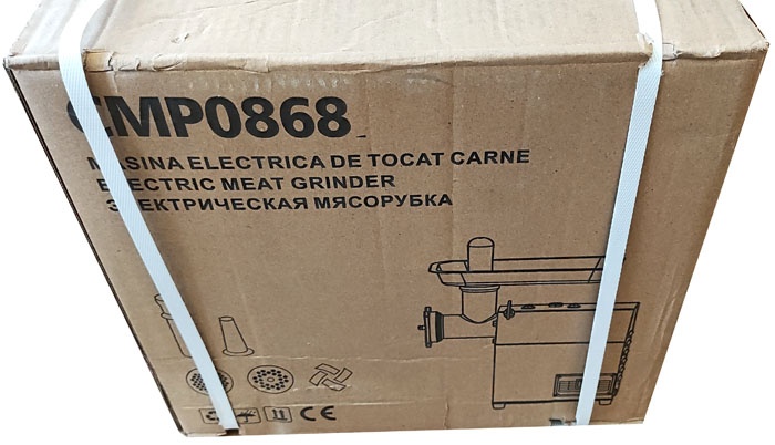 Elektrický mlynček na mäso 750W 60kg / hod. 2 šajby - 5