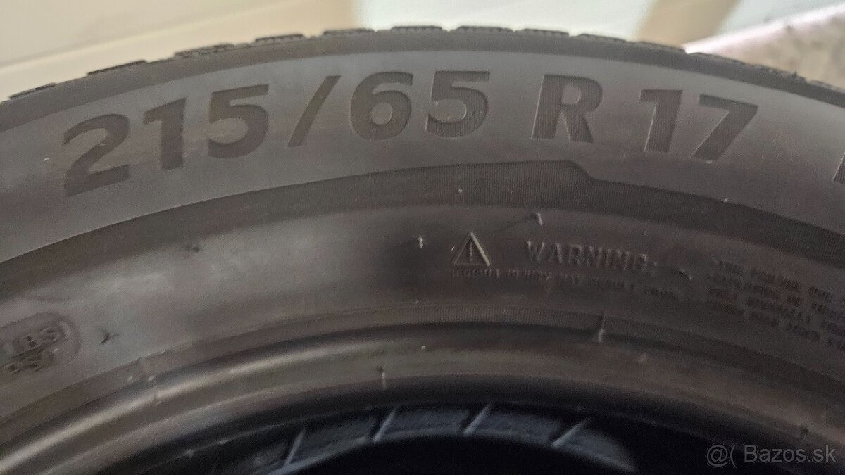 Zimne pneumatiky 215/65 r17 michelin alpin - 5