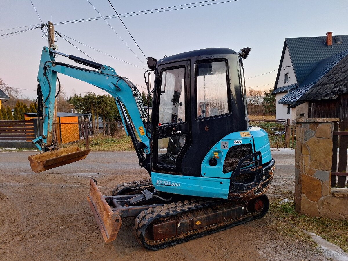 Bager Kubota kx 101 - 5