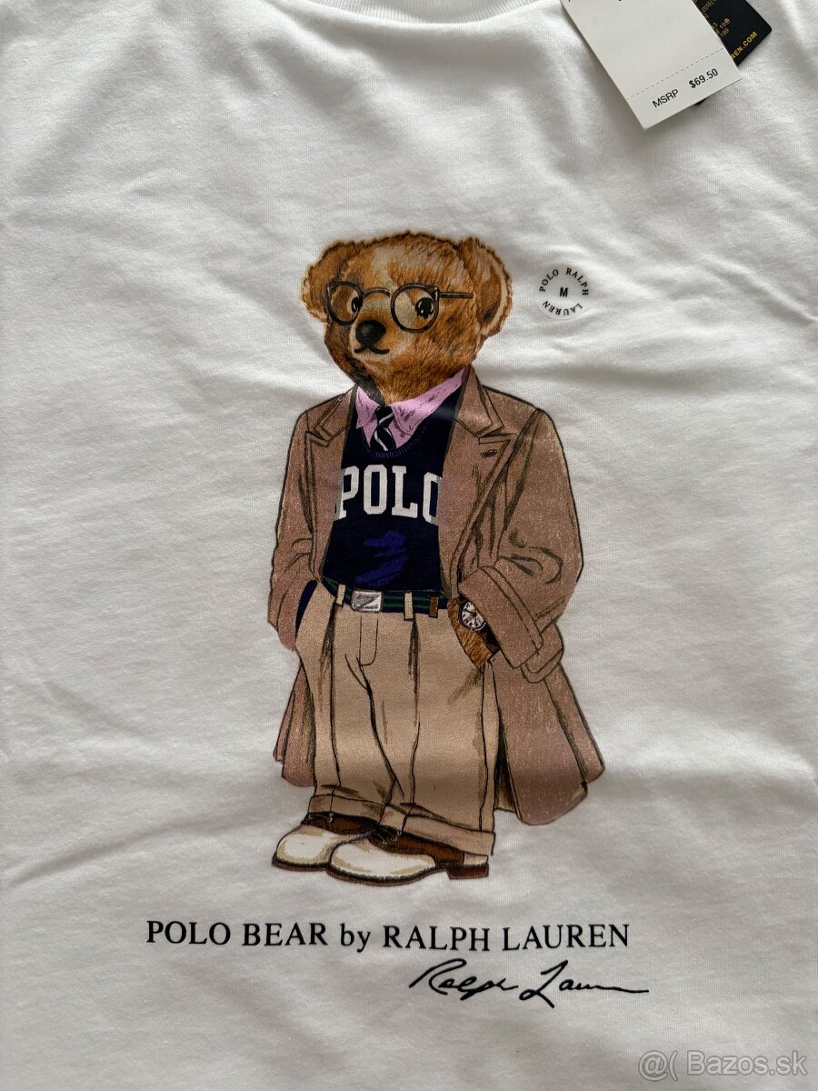Ralph Lauren Polo Bear tričko - 5