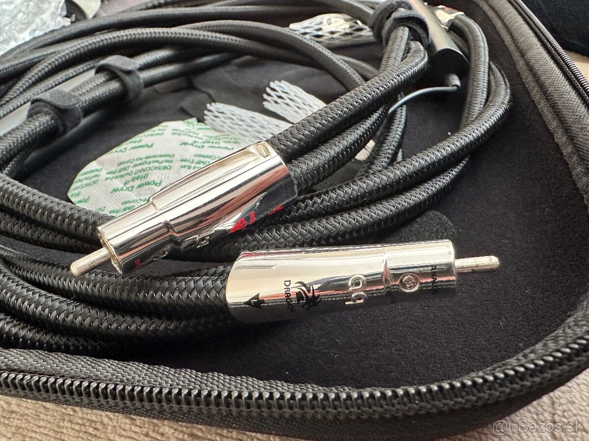 AudioQuest DRAGON - RCA / Cinch prepojovacie káble - 5