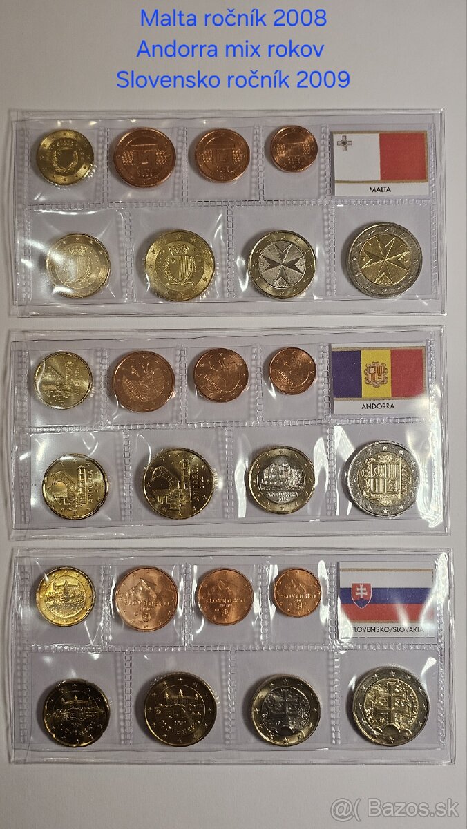 UNC sady euromincí - 5