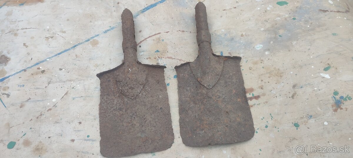 Staré vojenské lopatky - 5