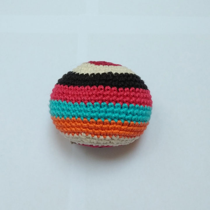 Predám ručne robené loptičky HackSack - 5