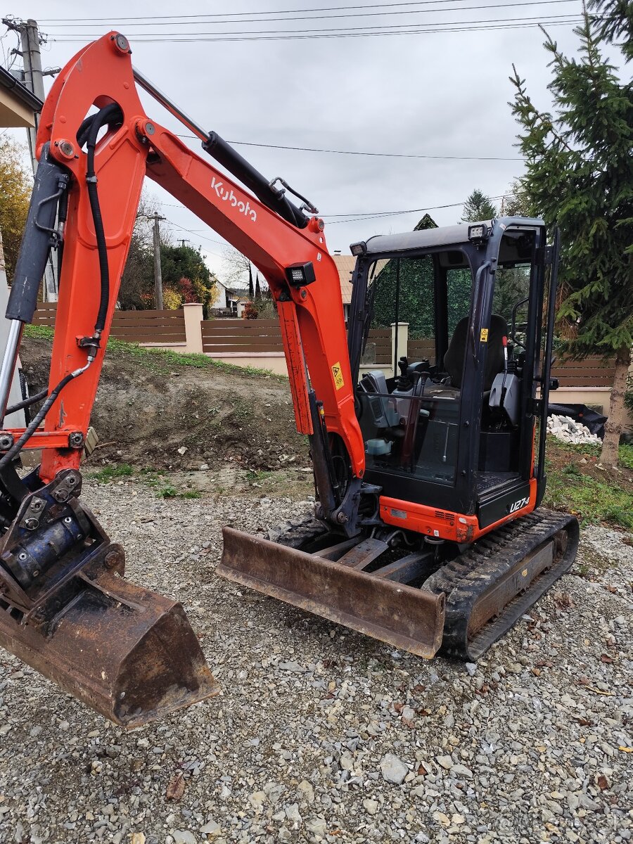 Predám bager Kubota U-27-4 - 5