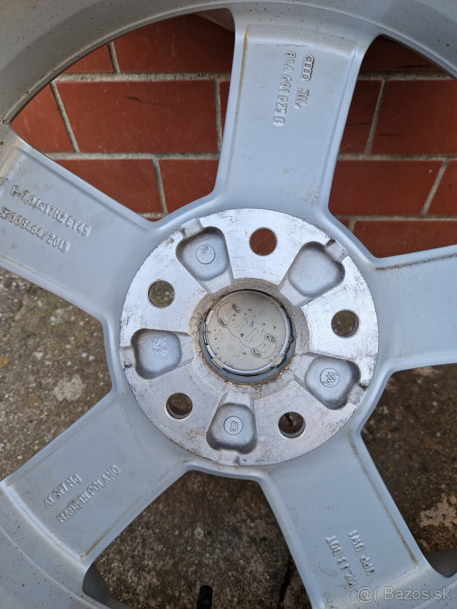 5x112 r17 et45 disky kolesa audi q2 vw troc passat superb 17 - 5