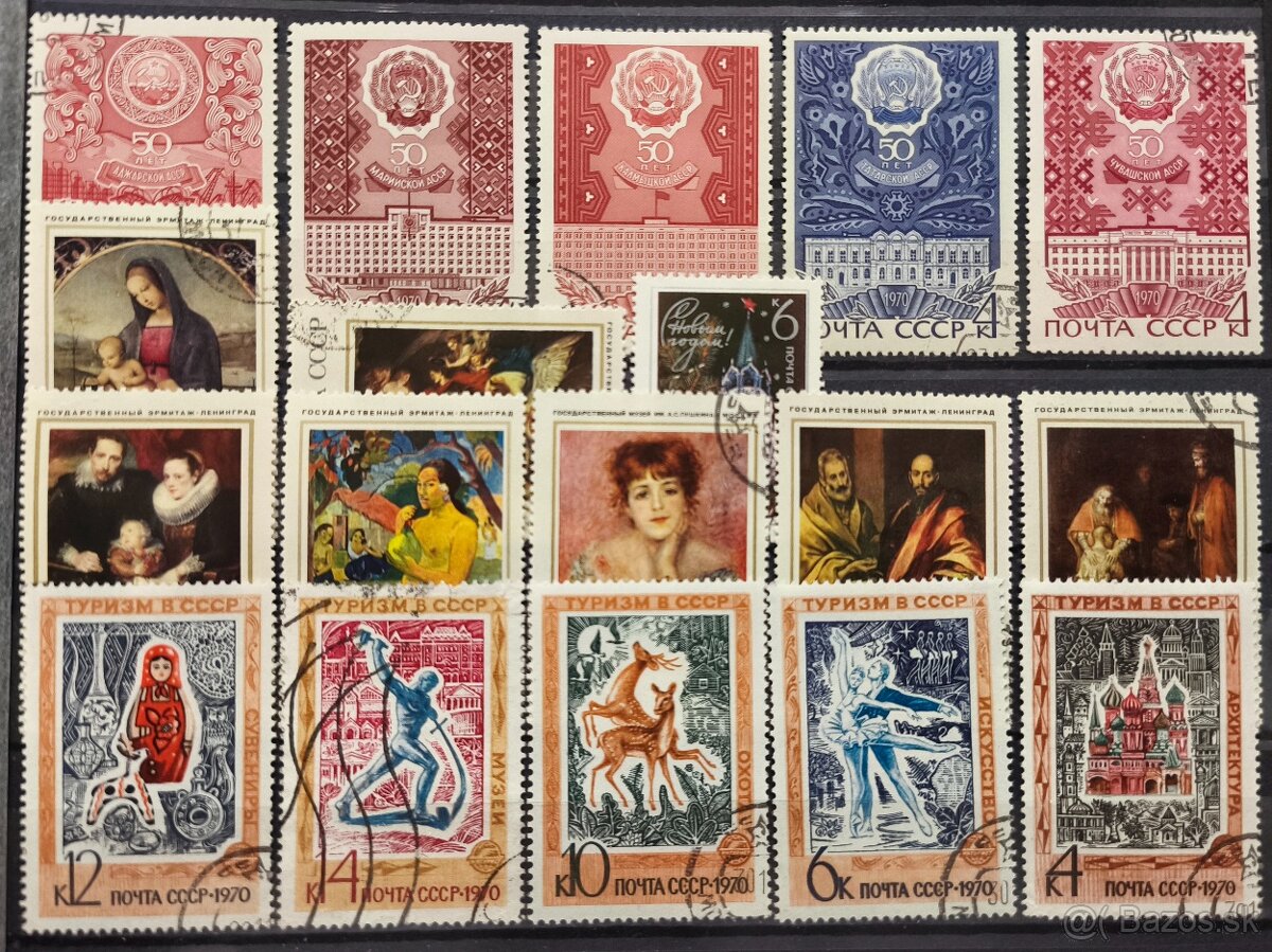 Známky Sovietsky zväz 2 - 5