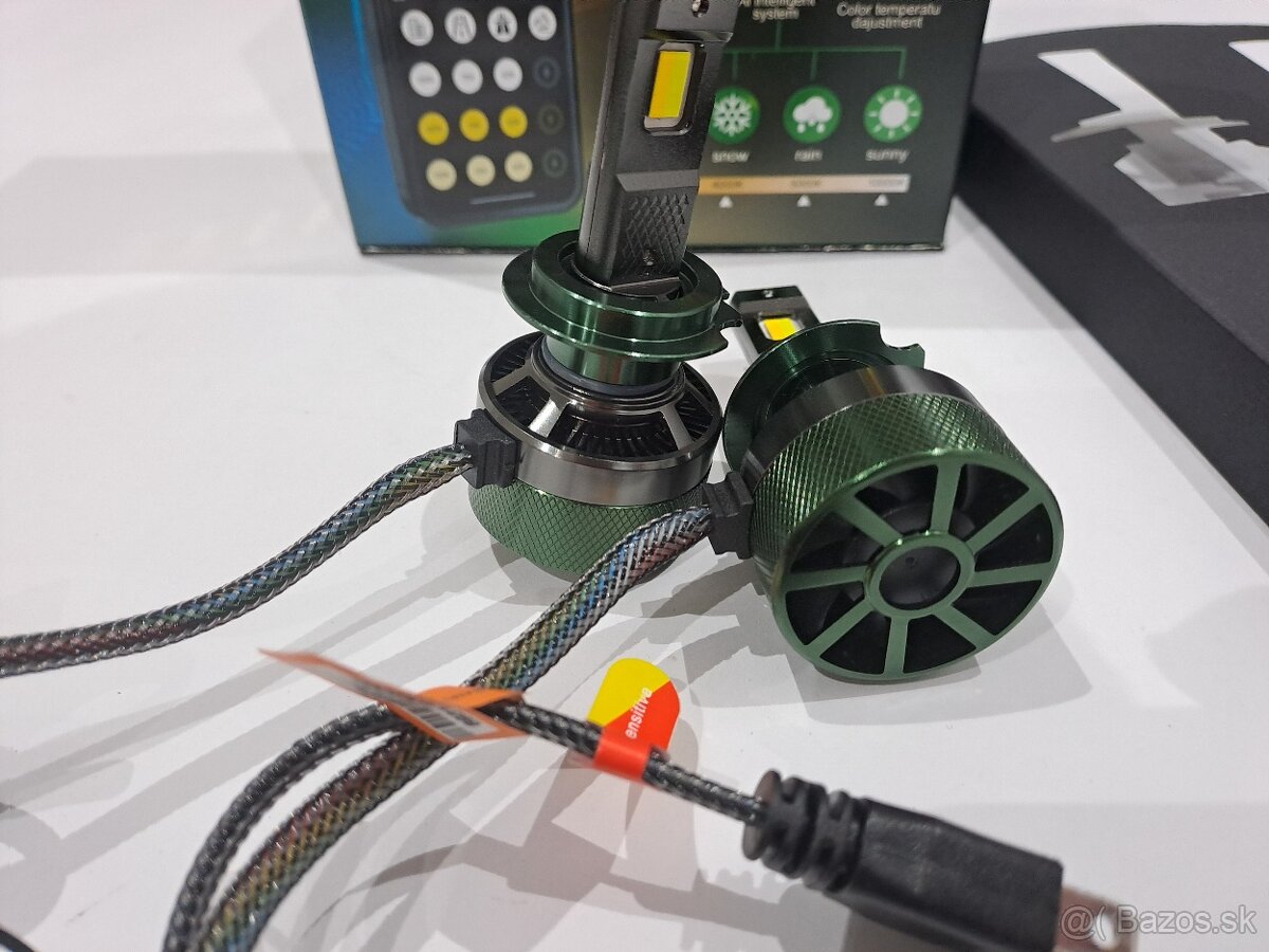 LED žiarovky H7 - NOVINKA s nastavením výkonu a sily svetla - 5