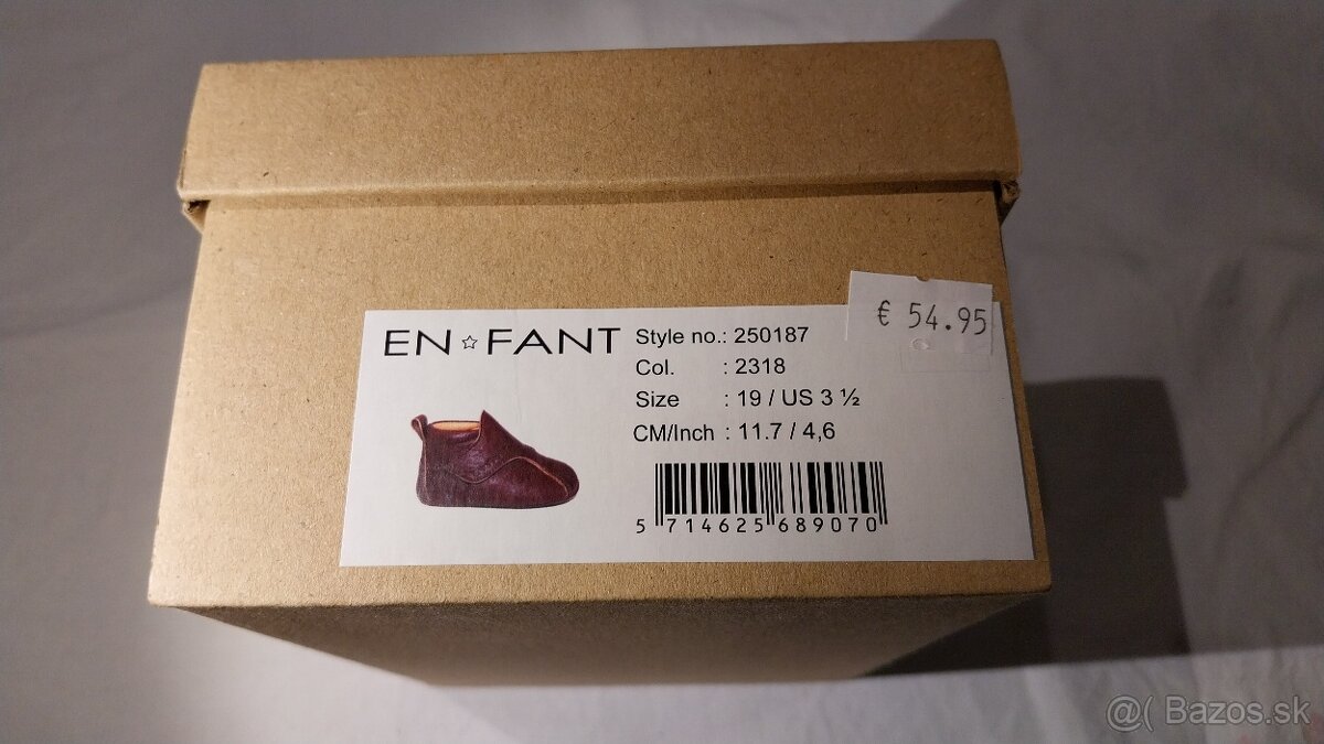 Detské papuče En Fant, Veľ. 19 ... inzerát č.24 - 5