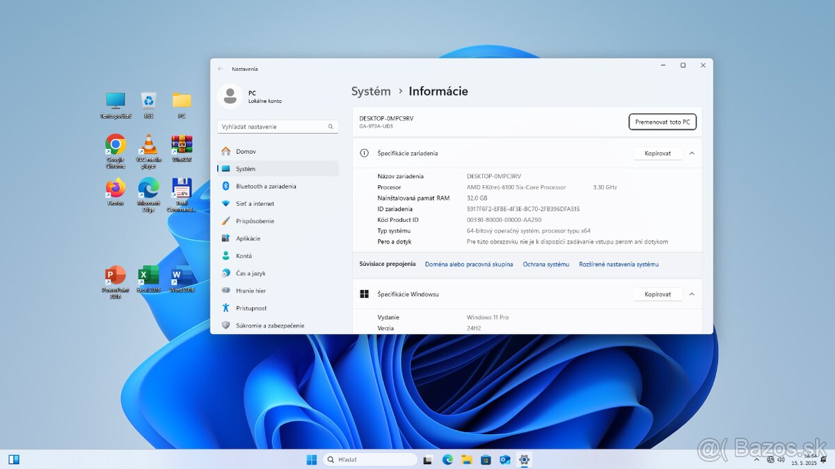 Počítač Elite Silver s monitorom a príslušenstvom - 5