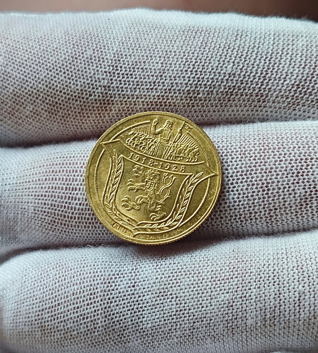 2 dukat 1928. Jsem ražen z českého kovu - 5