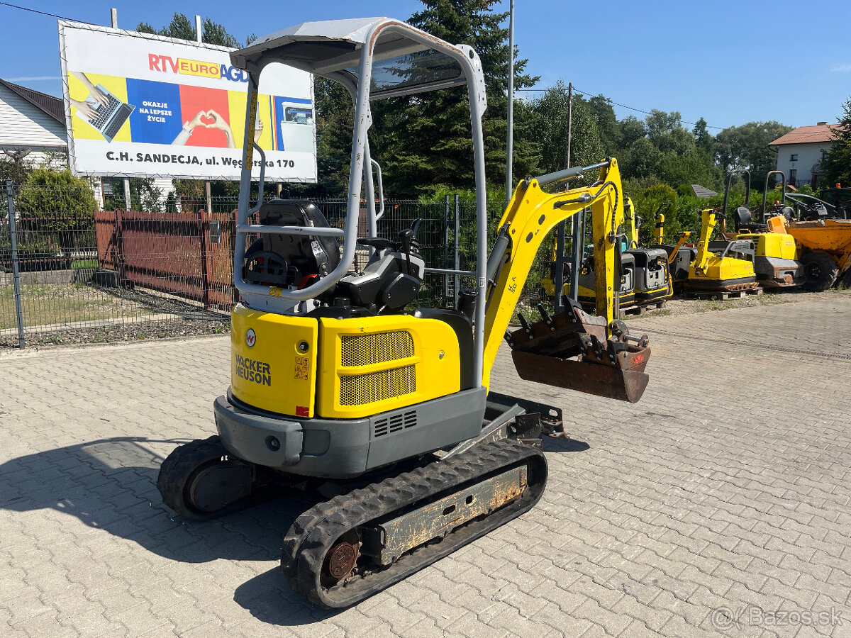 Minibager minirypadlo Wacker Neuson EZ 17 Zero Tail, 2018rv - 5