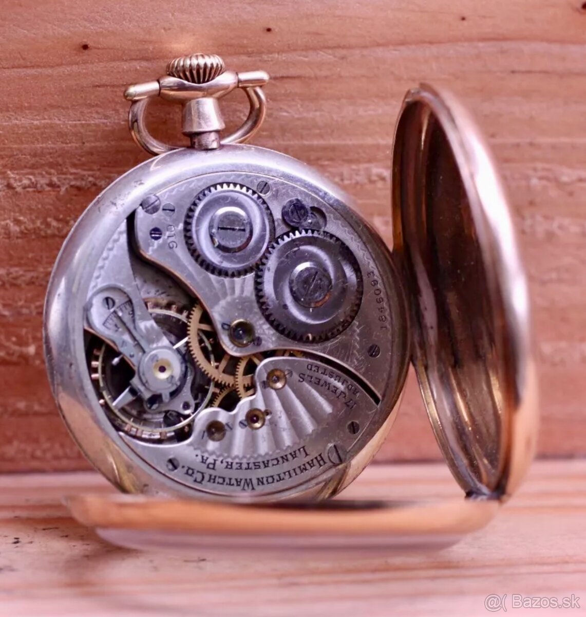 10kt ZLATE HAMILTON HODINKY - 5