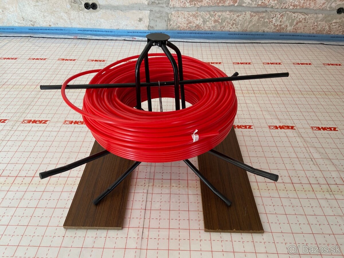 Skladací odvíjač rúr podlahového vykurovania - kolotoč - 5