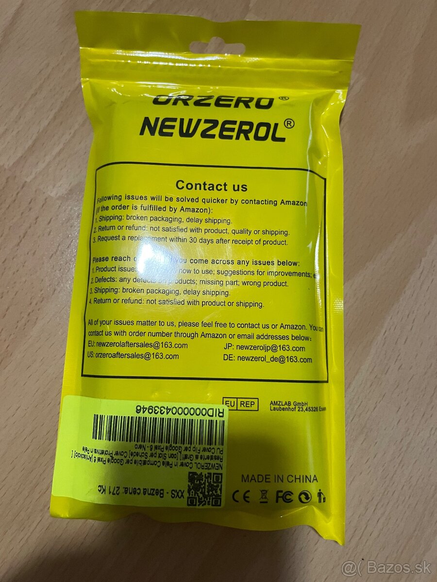 Nové čierne púzdro/kryt na Google Pixel 6 - 5
